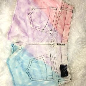 Robin’s jean Tie Dye Boyfriend Shorts
